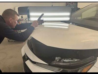 Обучение PDR (безпокрасочное удаление вмятин на авто)