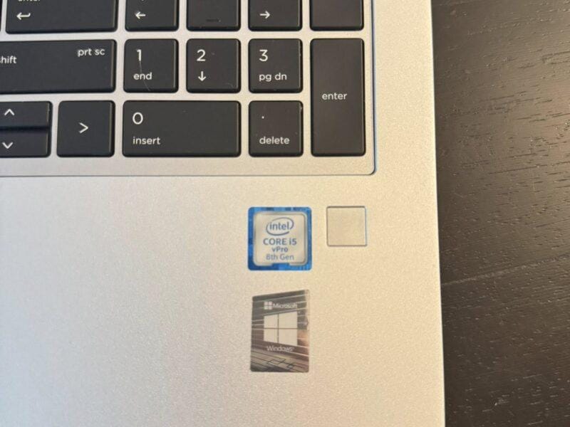 Intel Core i5-8365U 8th Gen CPU @ 1.60-1.90GHz, 8 Core(