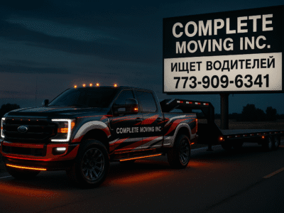 COMPLETE MOVING INC. Всё для хотшотов. Ищем водителей